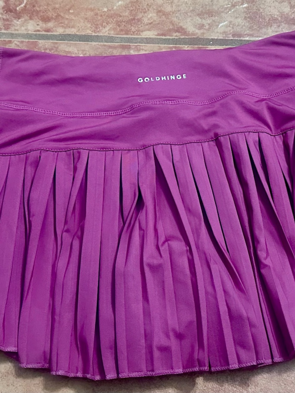 Gold Hinge Skort